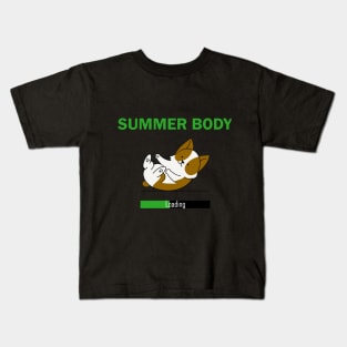 Summer Body Loading Kids T-Shirt